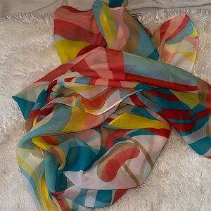 Colorful Abstract Scarf